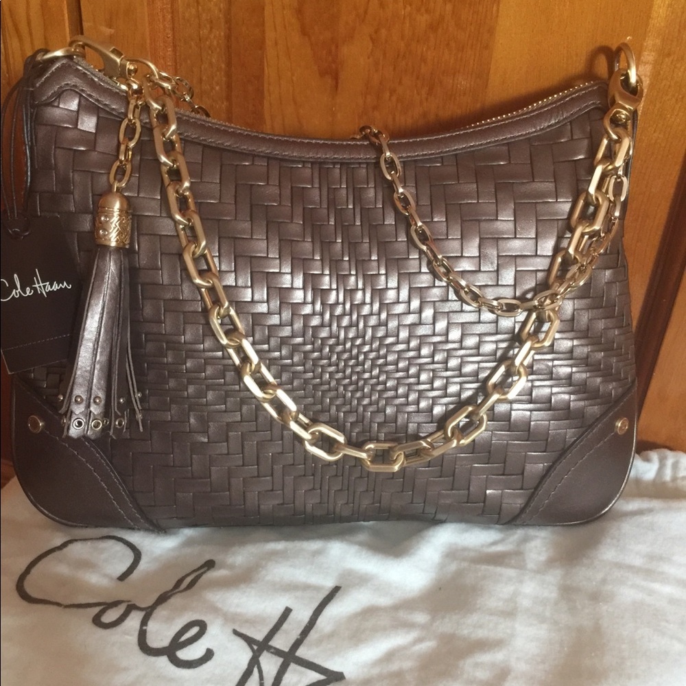 NWT Cole Haan Leather Bag